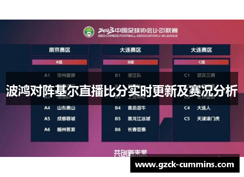 波鸿对阵基尔直播比分实时更新及赛况分析